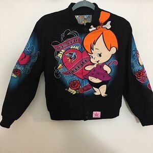 New! Flintstones Jacket! Big kids 9/10! Adult 2-4